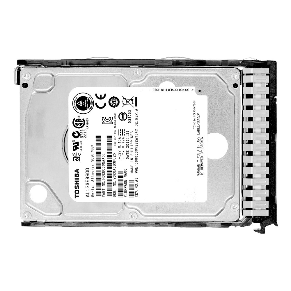 AL13SEB900 TOSHIBA HDD 900GB 10K SAS 6G 2.5" HOT-SWAP FOR HPE SERVERS